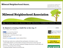 Tablet Screenshot of milwoodna.com